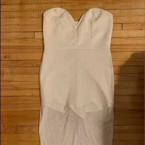 Cream top/bodysuit or dress